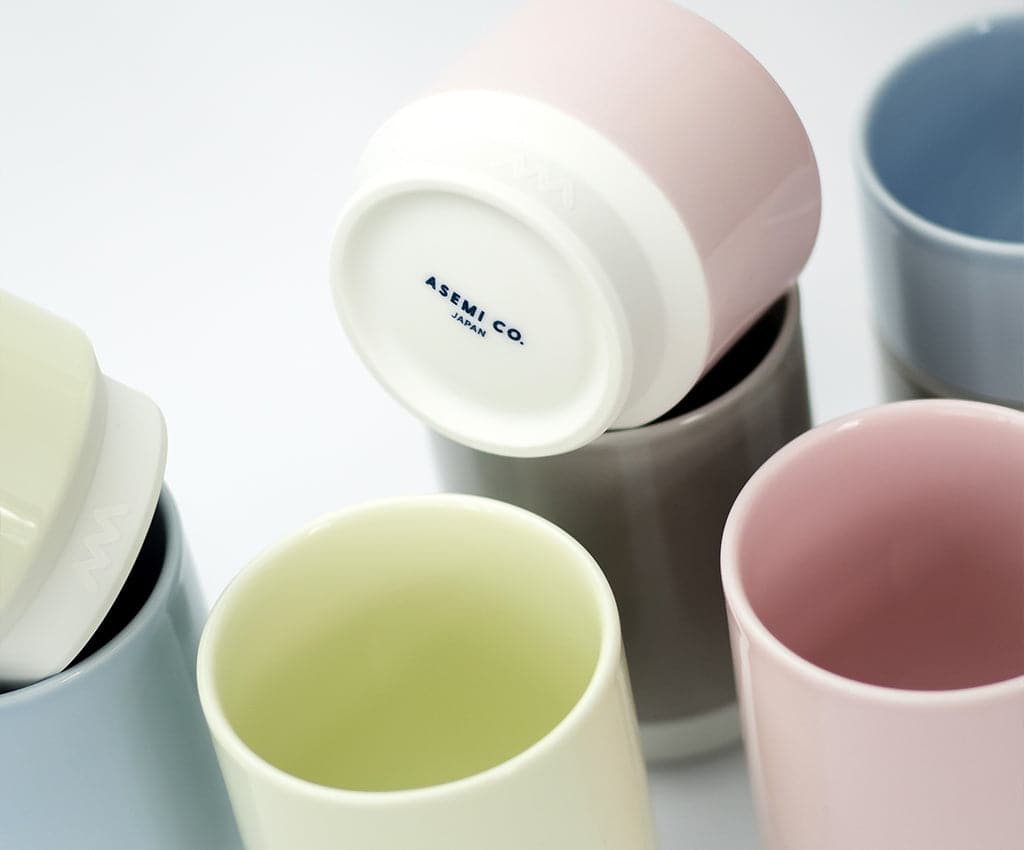 Asemi Hasami Cups Small 100ml - Light Pink