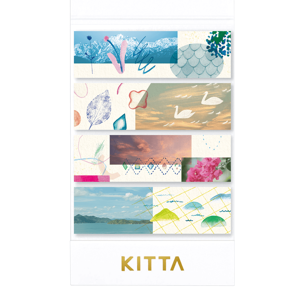 KING JIM KITTA Basic Washi Tape