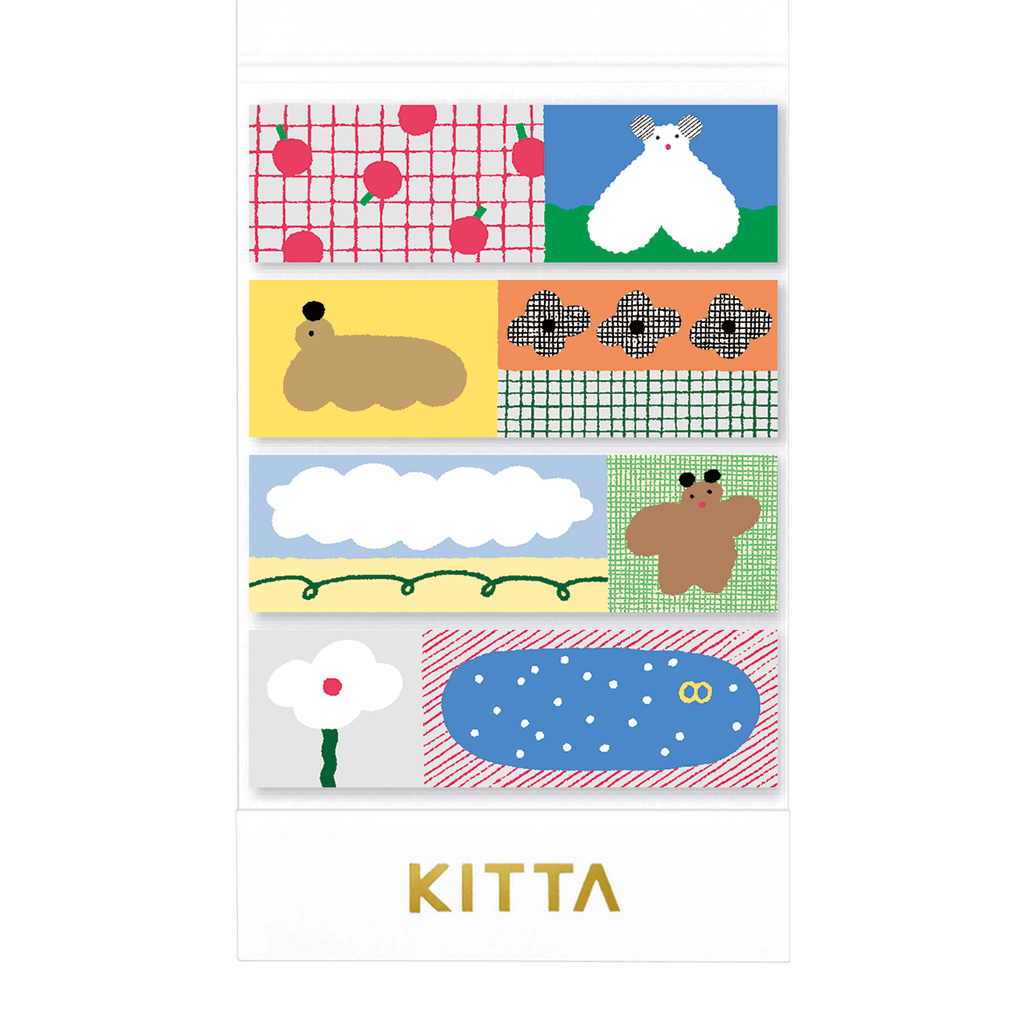 KING JIM KITTA Basic Washi Tape