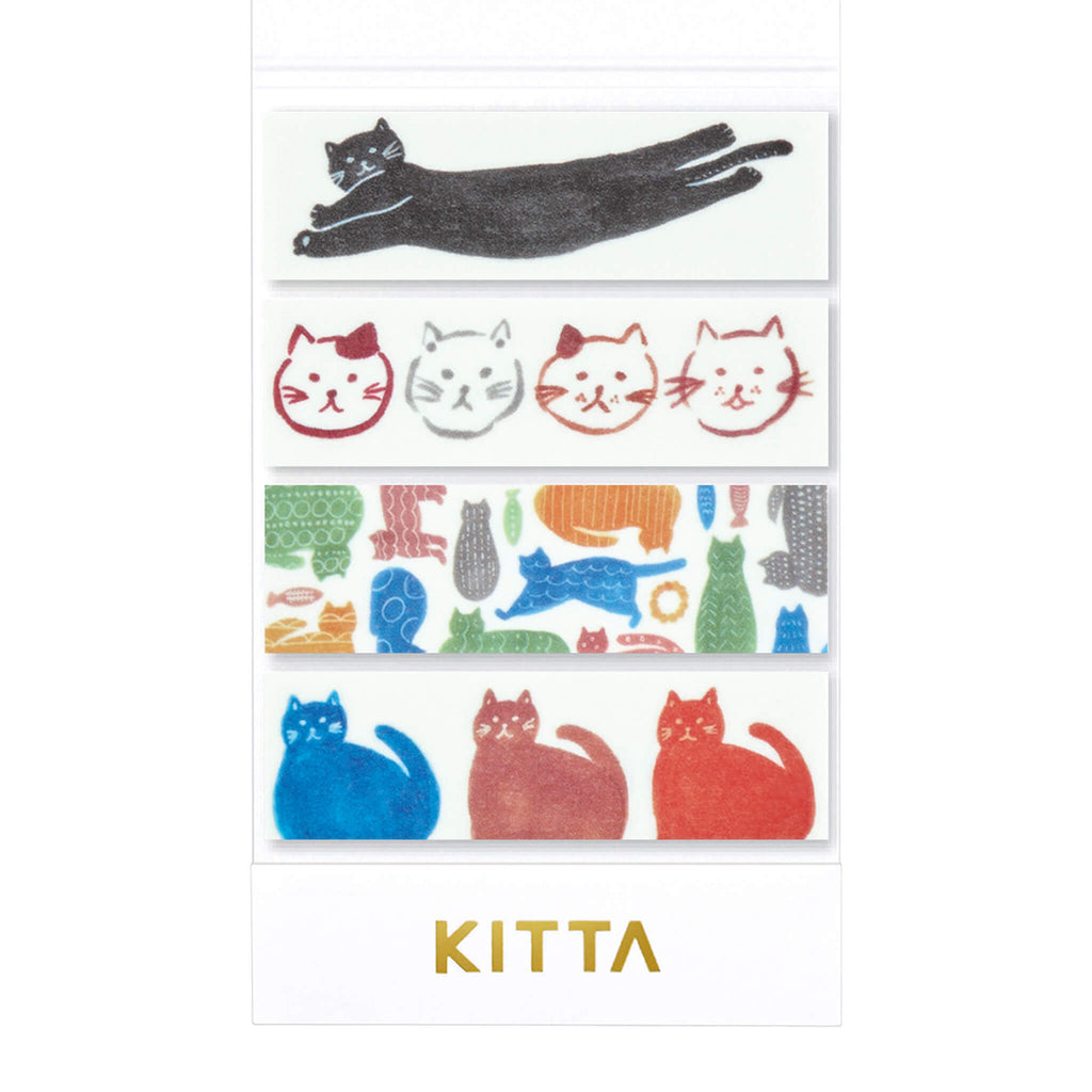 KING JIM KITTA Basic Washi Tape