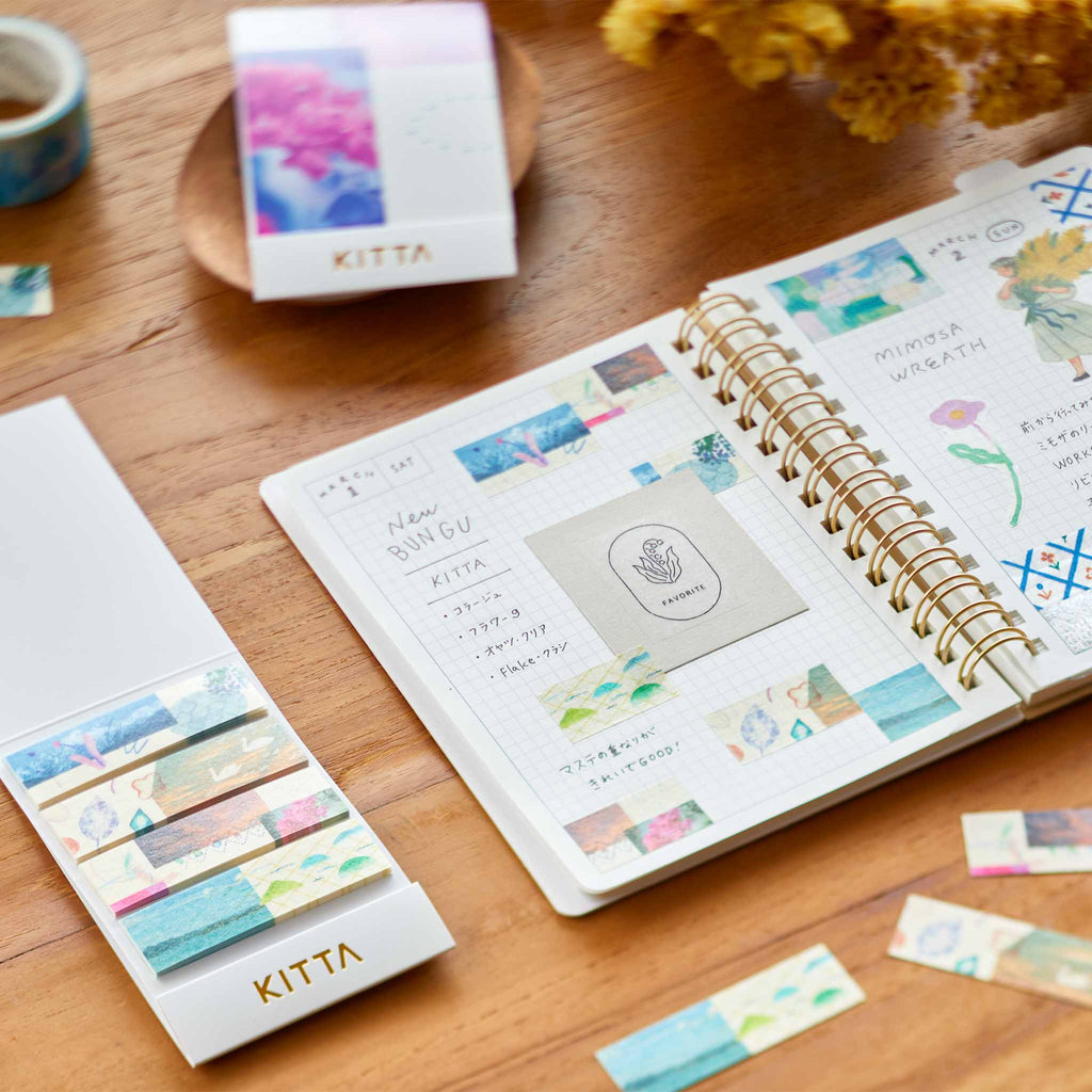 KING JIM KITTA Basic Washi Tape