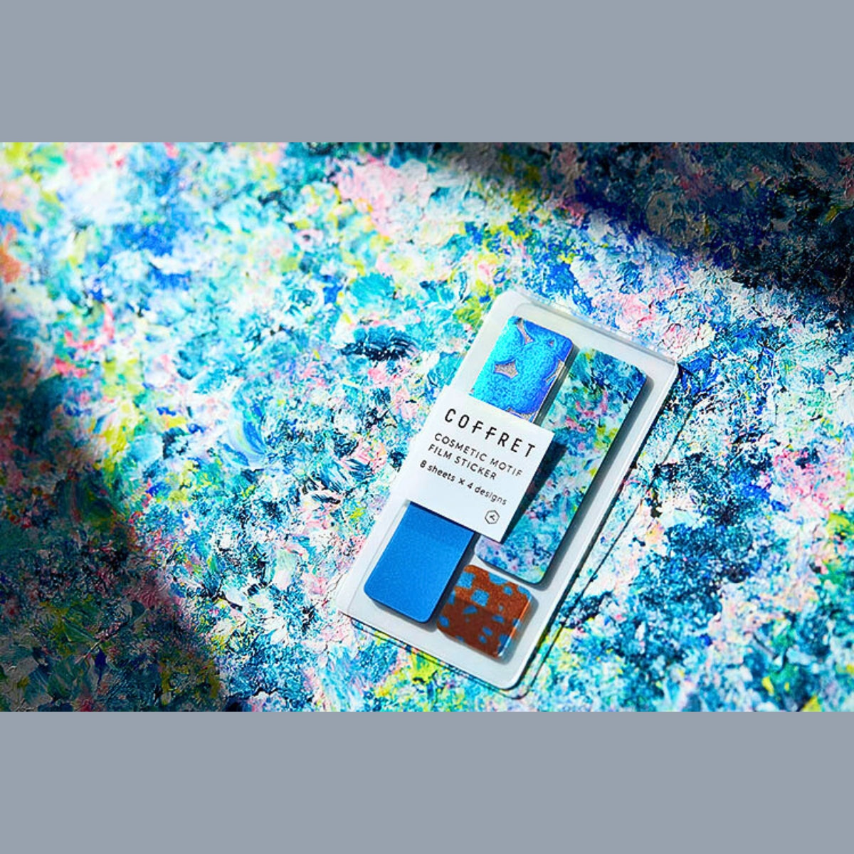 KING JIM COFFRET Cosmetic Film Sticker Set