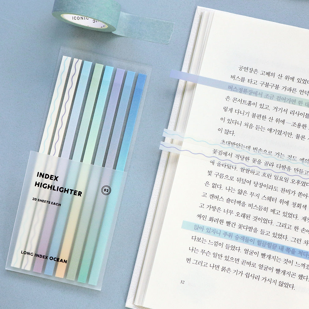 Iconic Index Long Highlighter Strips