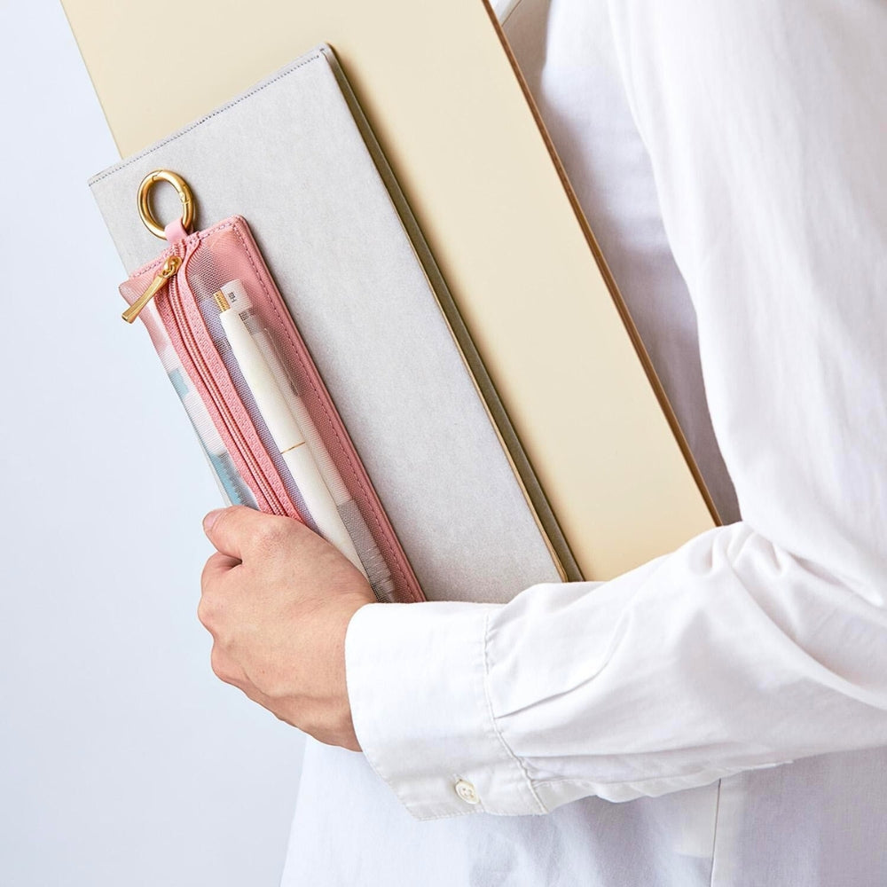 KING JIM EMILY Slim Flat Pen Case