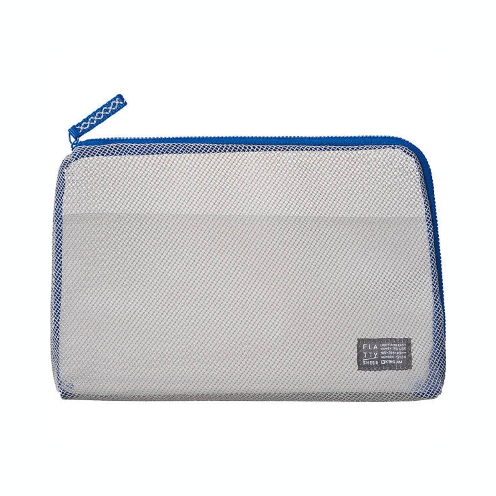 KING JIM FLATTY SHEER Mesh Pouch