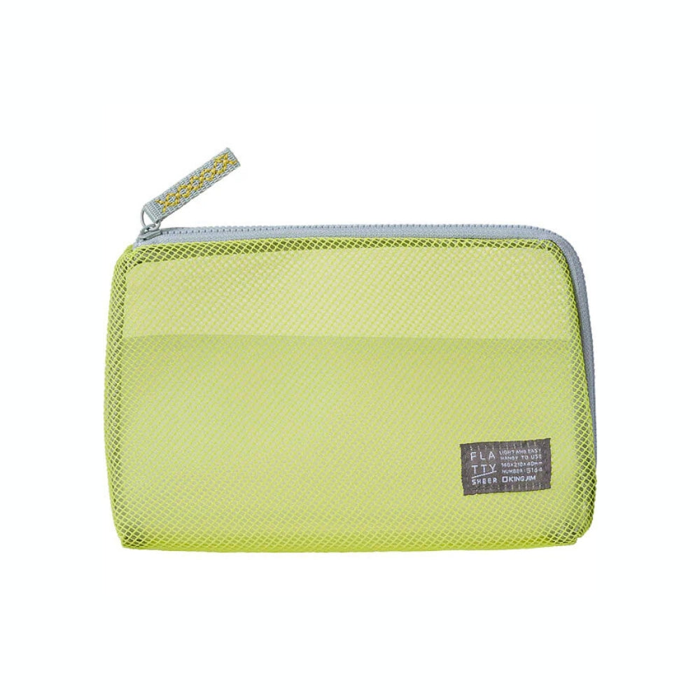 KING JIM FLATTY SHEER Mesh Pouch