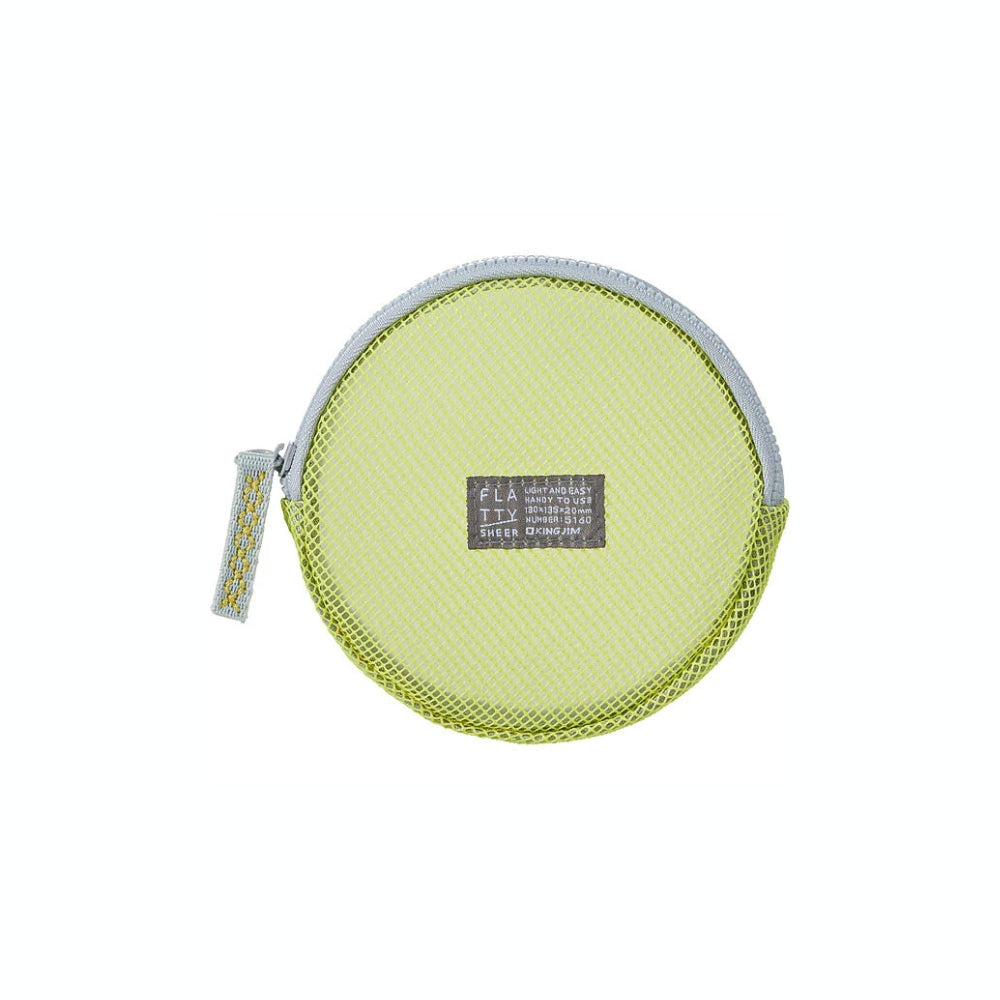 KING JIM FLATTY SHEER Mesh Pouch
