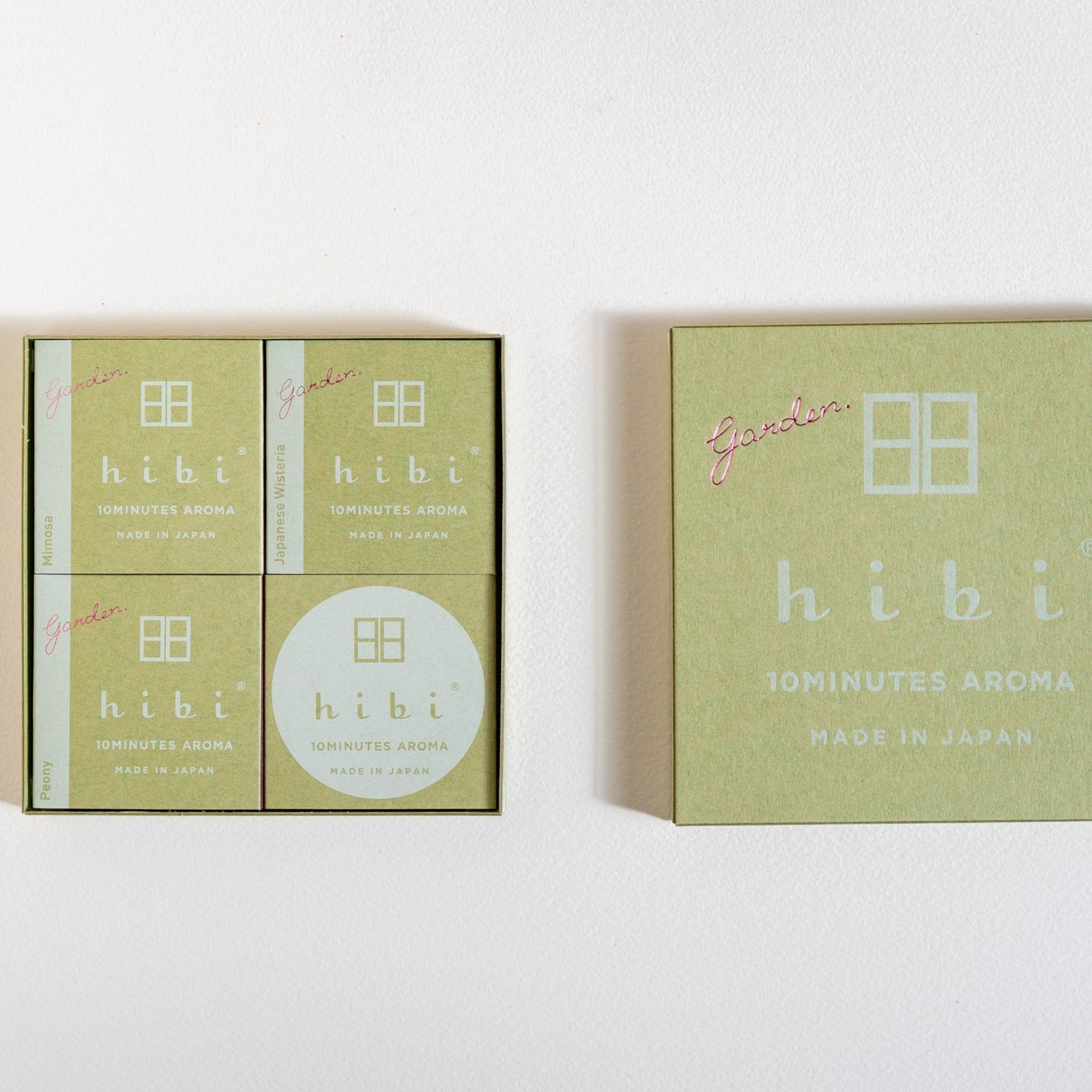 Hibi Japanese Fragrances Garden Series Gift Box