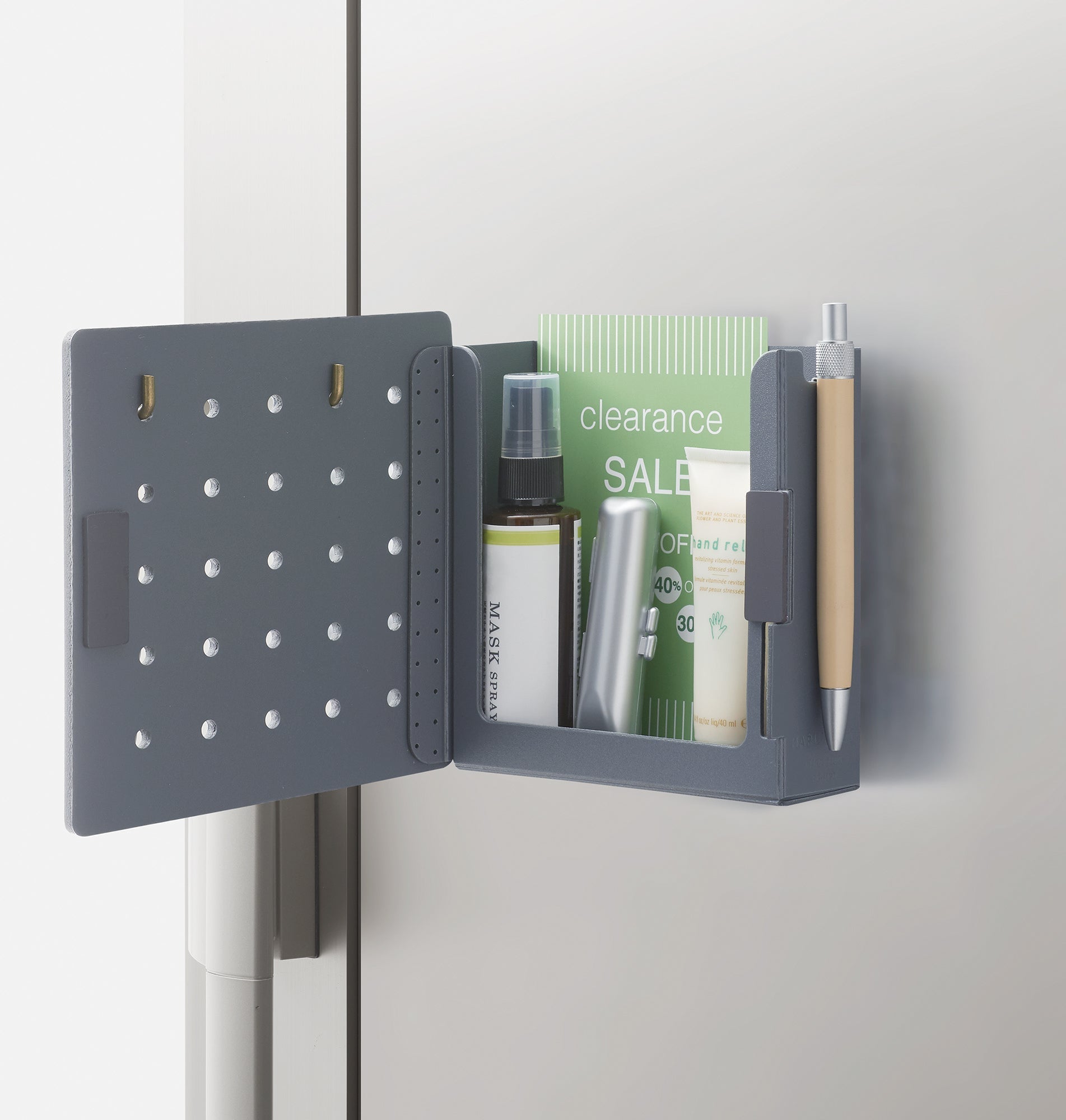 KING JIM HARU PEGGY Magnetic Pegboard