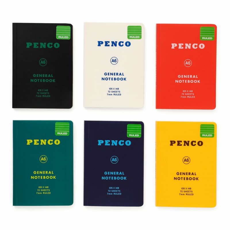 Hightide Penco Soft PP Notebook A6 (Ruled)