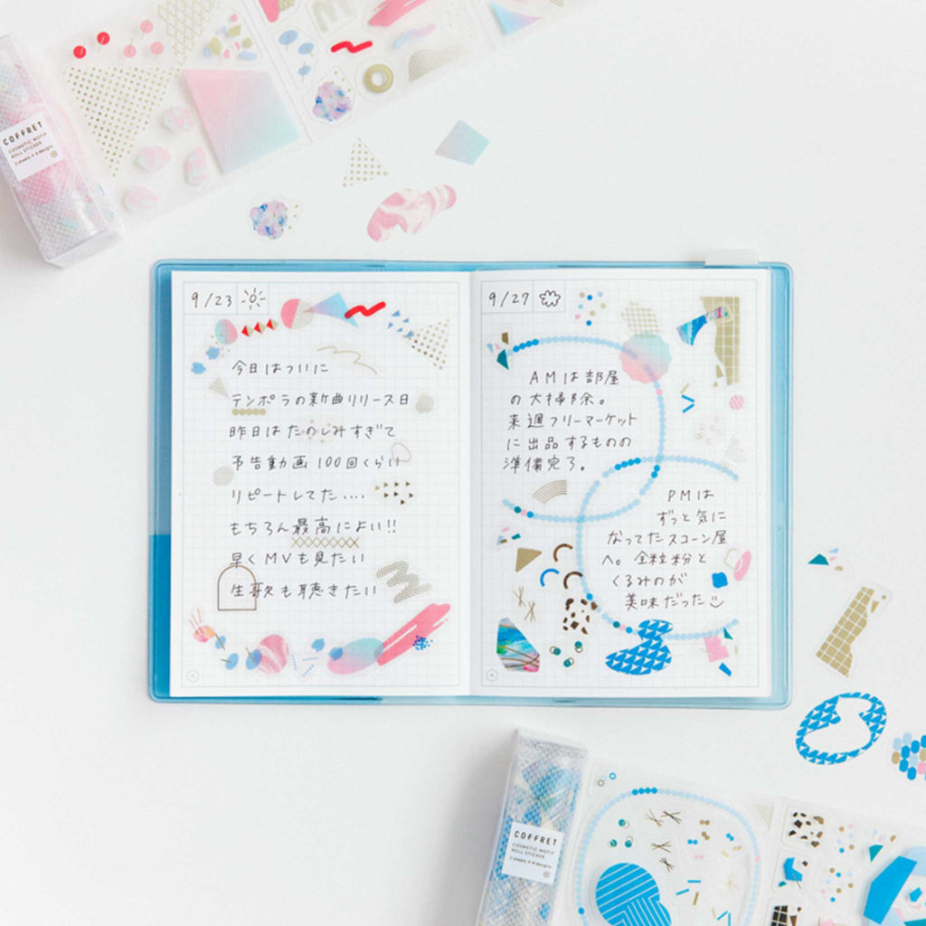 KING JIM COFFRET Film Roll Sticker