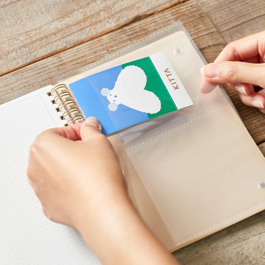 KING JIM HITOTOKI Comic Size Ring Notebook