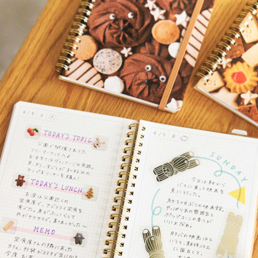 KING JIM HITOTOKI Comic Size Ring Notebook