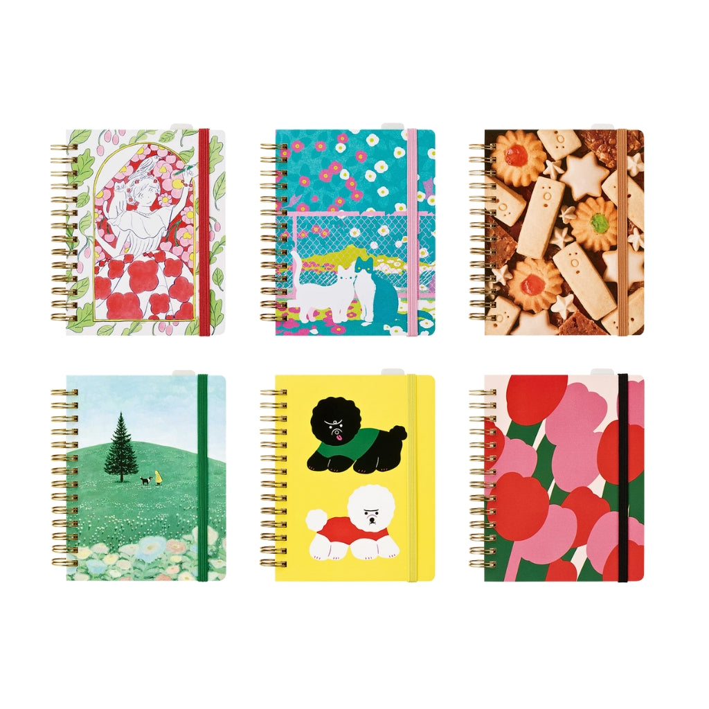 KING JIM HITOTOKI Passport Size Ring Notebook