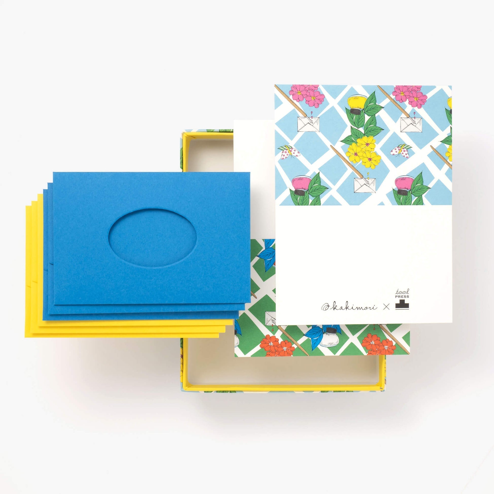 Kakimori Card Box Set – 6 Mini Art Cards & Envelopes