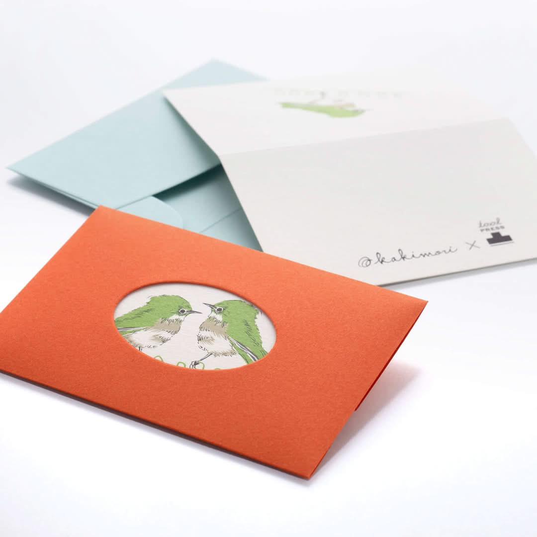 Kakimori Card Box Set – 6 Mini Art Cards & Envelopes