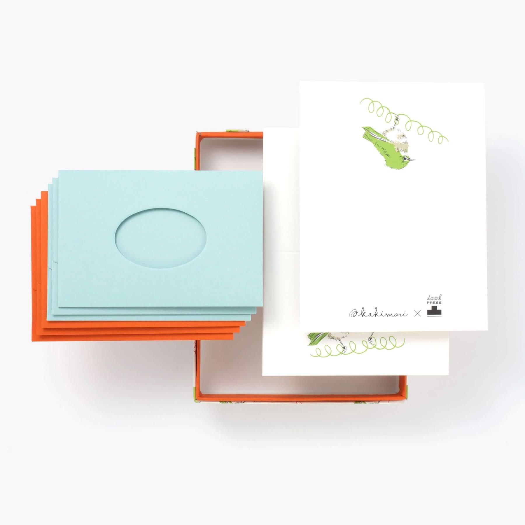 Kakimori Card Box Set – 6 Mini Art Cards & Envelopes