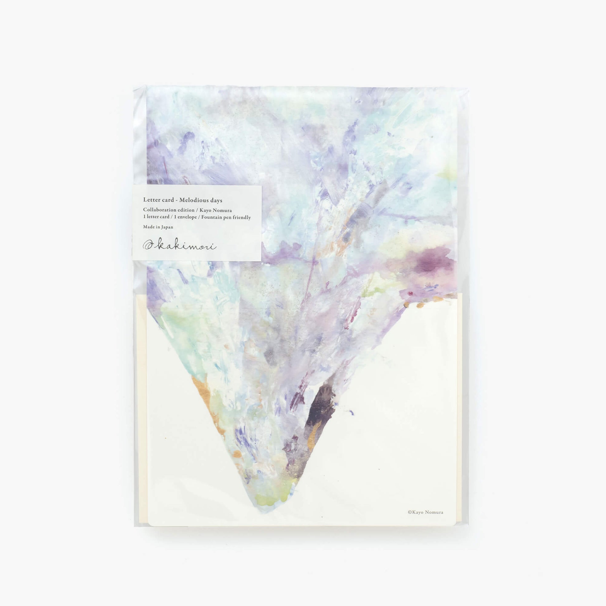 Kakimori Folding Letter Card - Set of 10