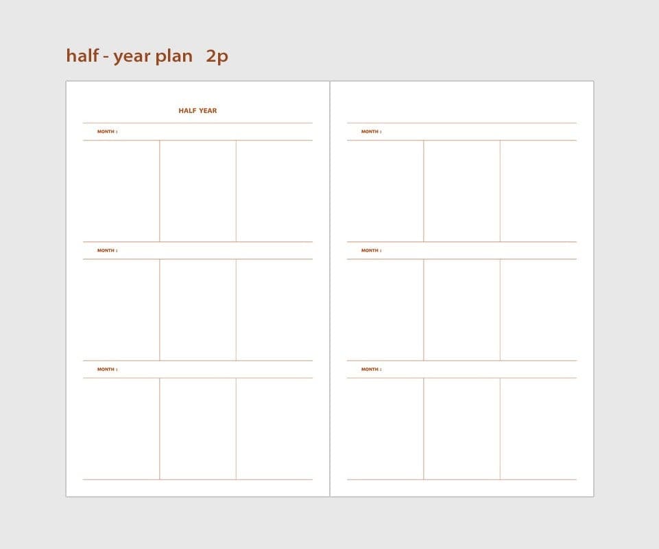 Livework Life & Pieces Your Planner (Small)