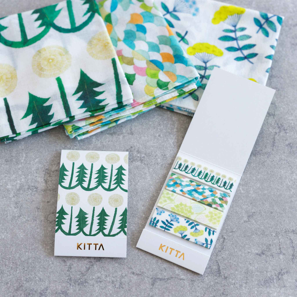KING JIM KITTA Basic Washi Tape