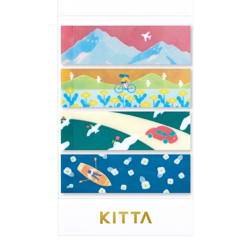 KING JIM KITTA Transparent Masking Tape