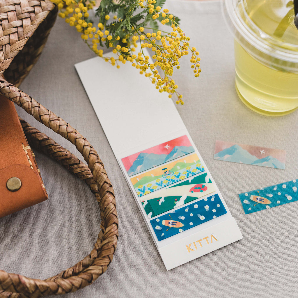 KING JIM KITTA Transparent Masking Tape