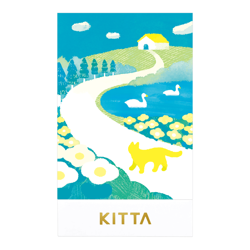 KING JIM KITTA Collage Design Stickers