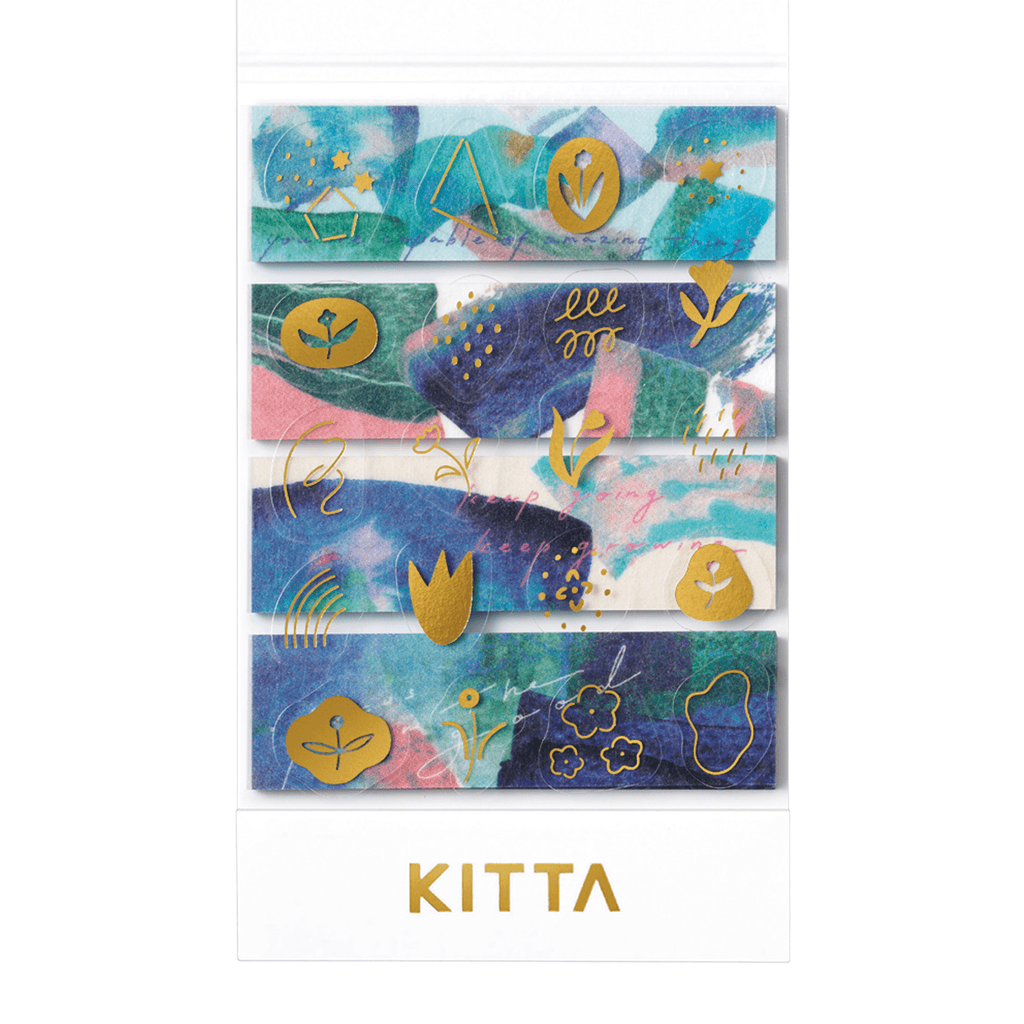 KING JIM KITTA Collage Design Stickers