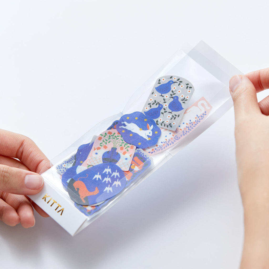 KING JIM KITTA Flake Stickers