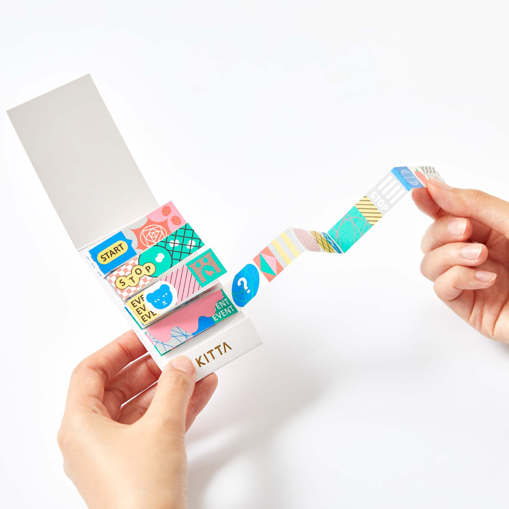 KING JIM KITTA Jabara Folding Masking Tape