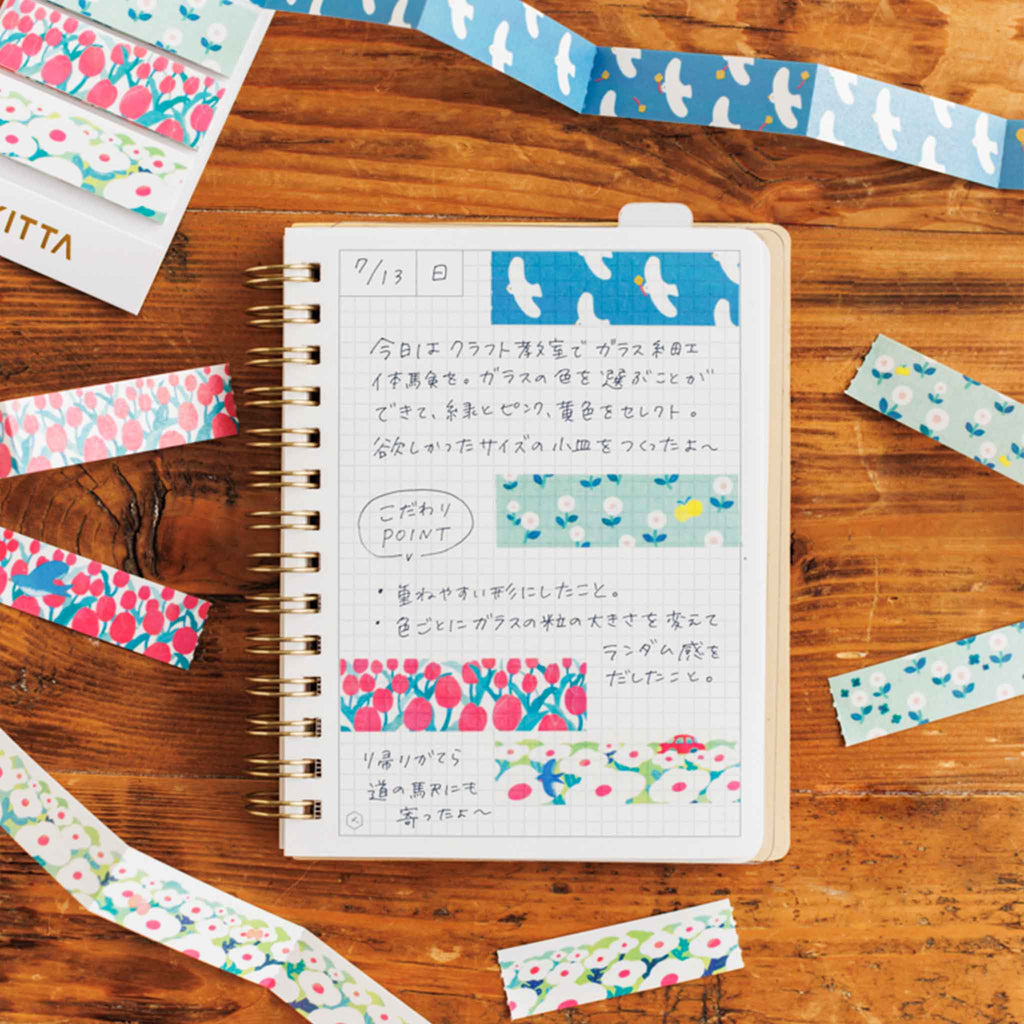 KING JIM KITTA Jabara Folding Masking Tape