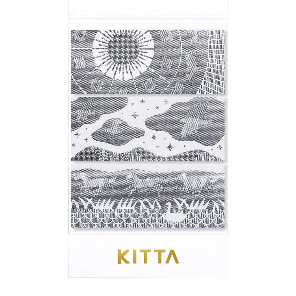 KING JIM KITTA Motion Foil Washi Stickers