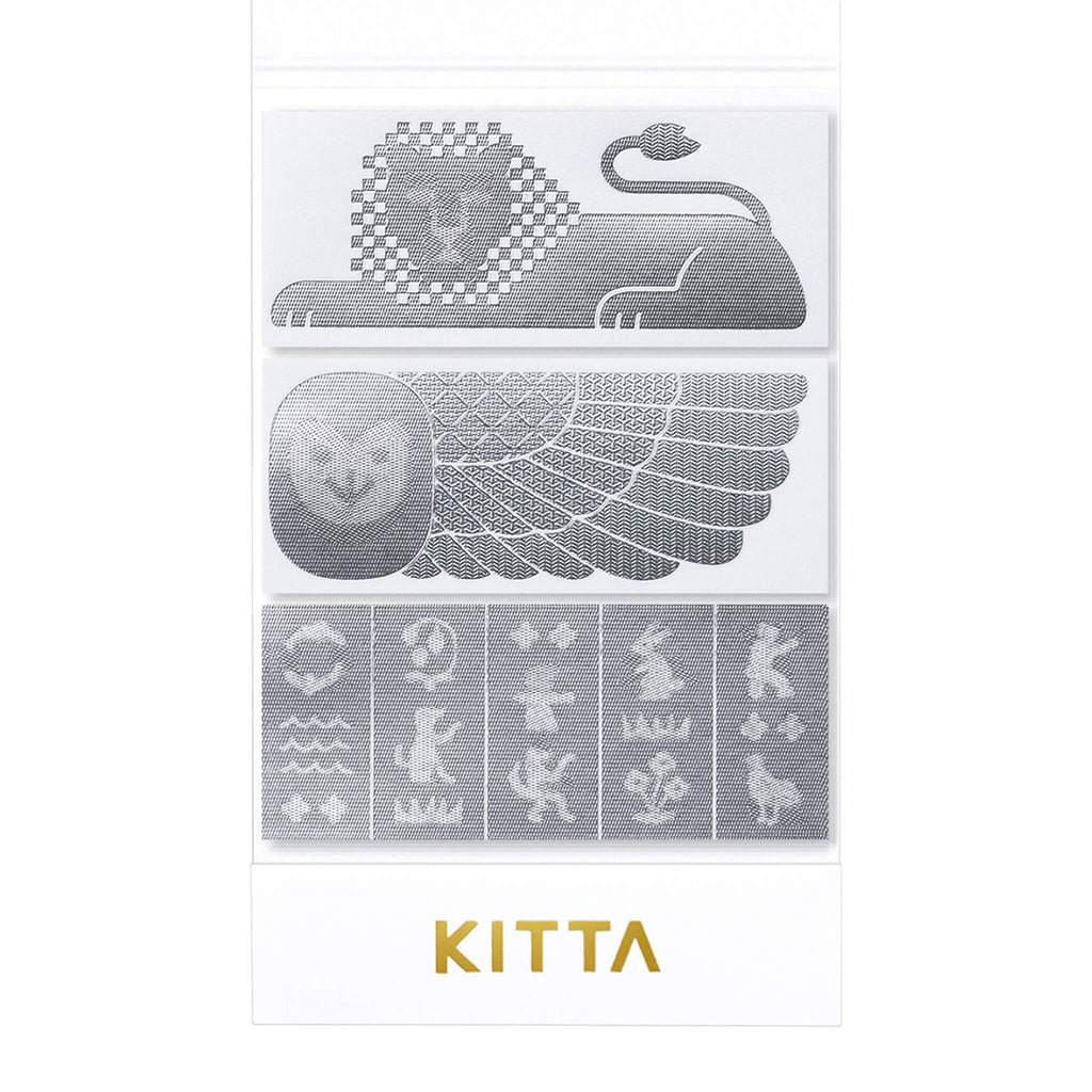 KING JIM KITTA Motion Foil Washi Stickers