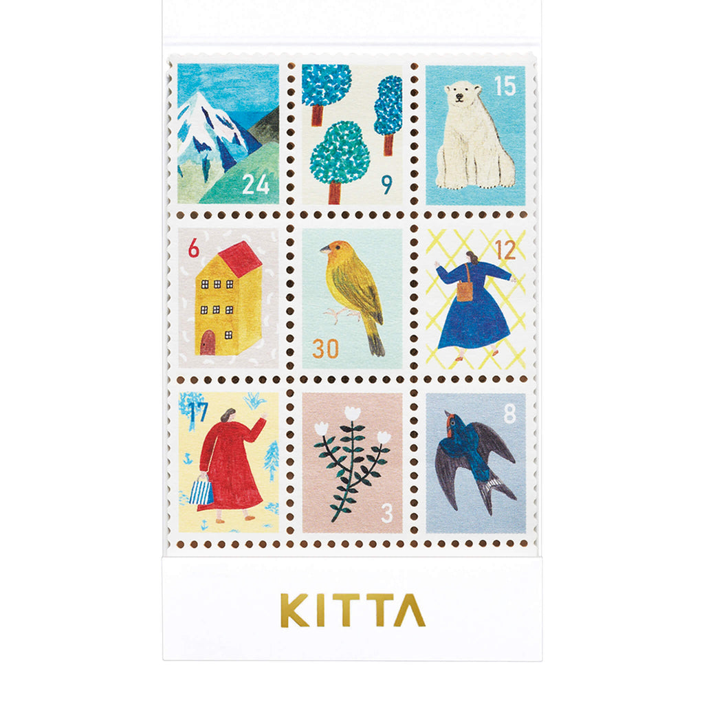 KING JIM KITTA Special Pre-Cut Washi Stickers