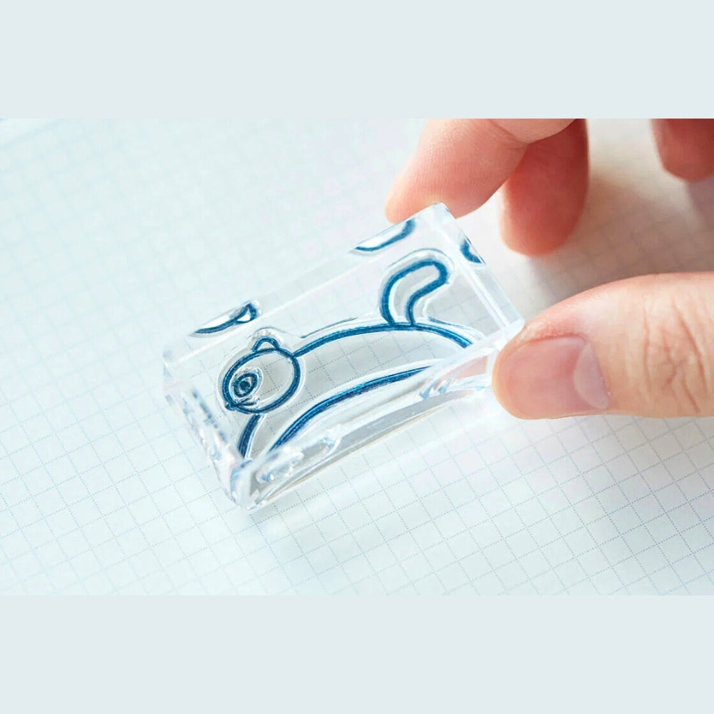 KING JIM Kori Jirushi Large Clear Stamp