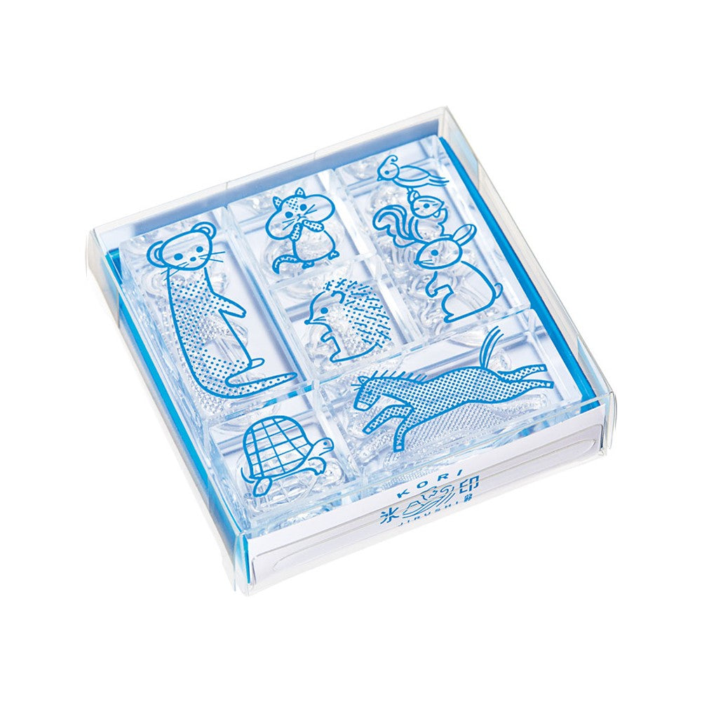 KING JIM Kori Jirushi Clear Stamps Set - (Pack of 6)