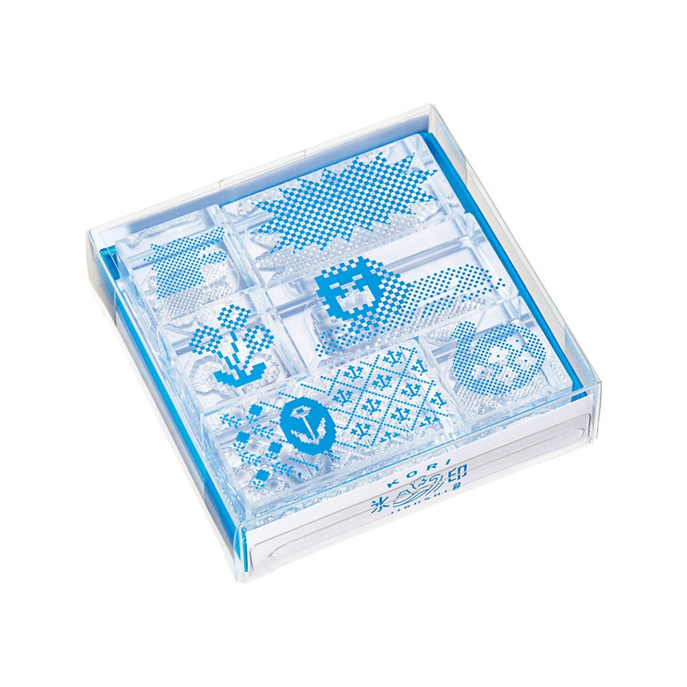KING JIM Kori Jirushi Clear Stamps Set - (Pack of 6)