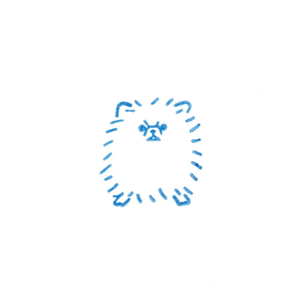 KING JIM Kori Jirushi Artist Design Small Clear Stamp
