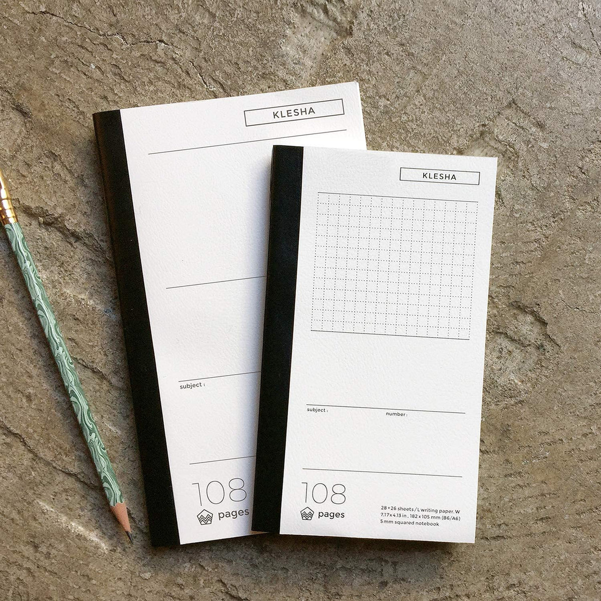 Life Klesha Notebook (Grid, Plain, and Ruled)