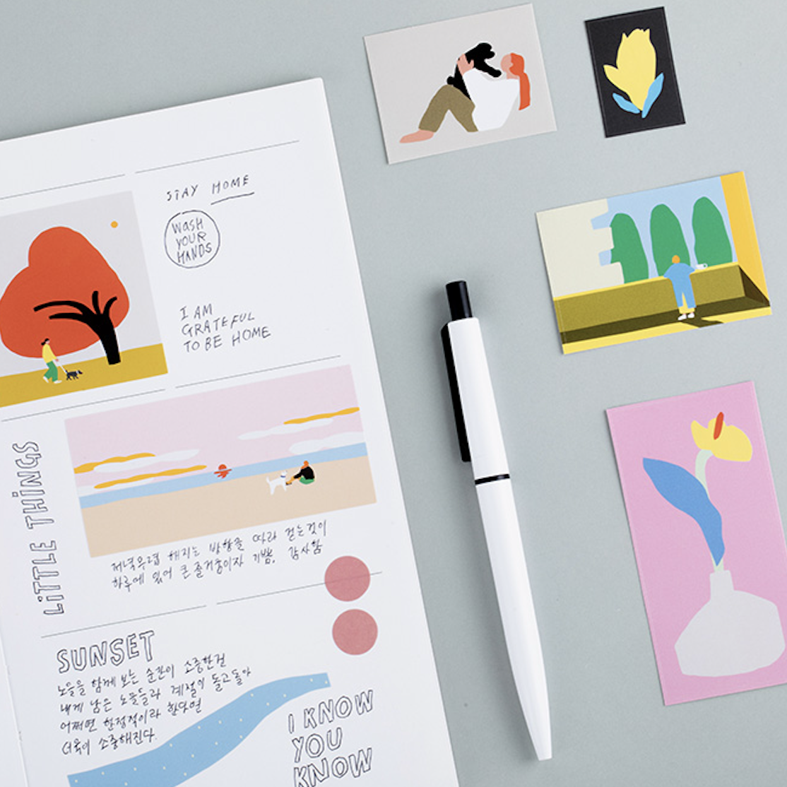 Livework Little Things Square Paper Stickers – Little Moments