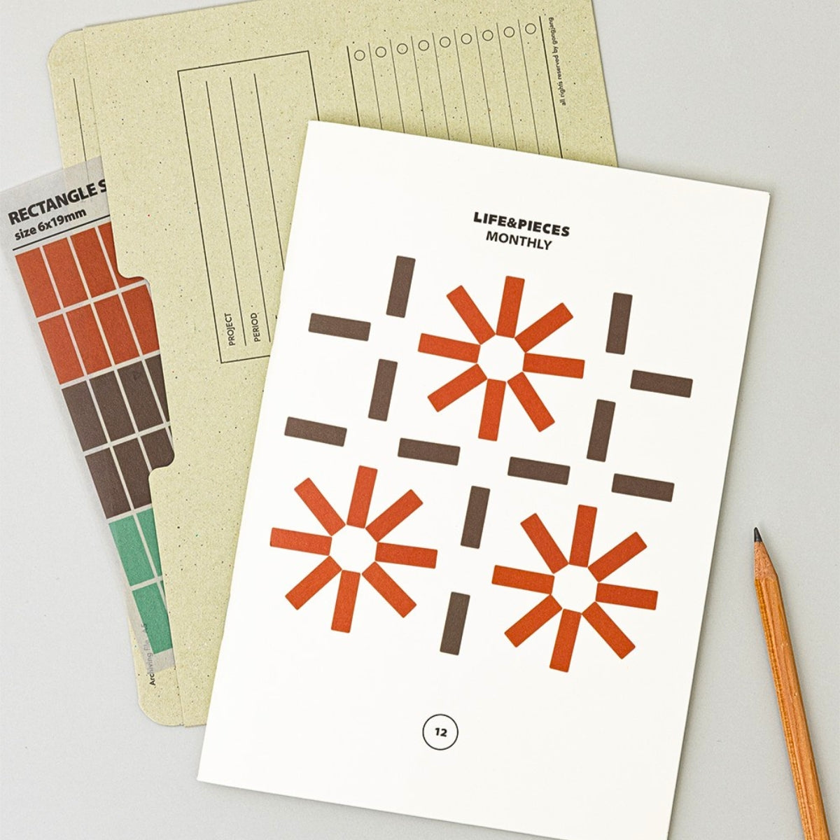 Livework LIFE & PIECES Figure Sticker Set
