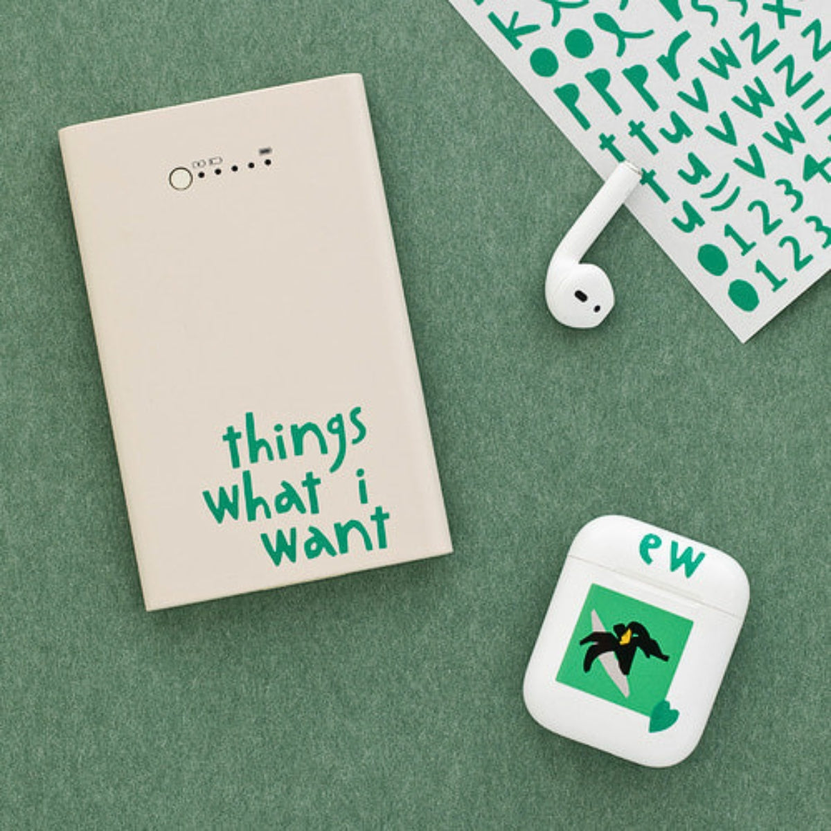 Livework Little Things Alphabet & Number Sticker Pack