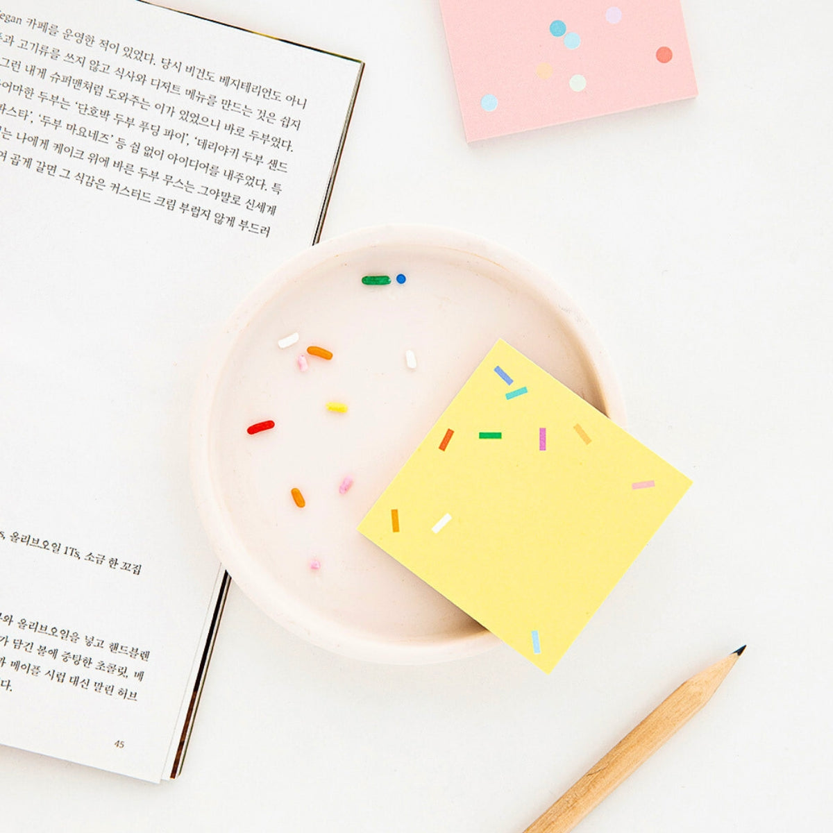 Livework Memo Sticky Note Set – 80 Sheets
