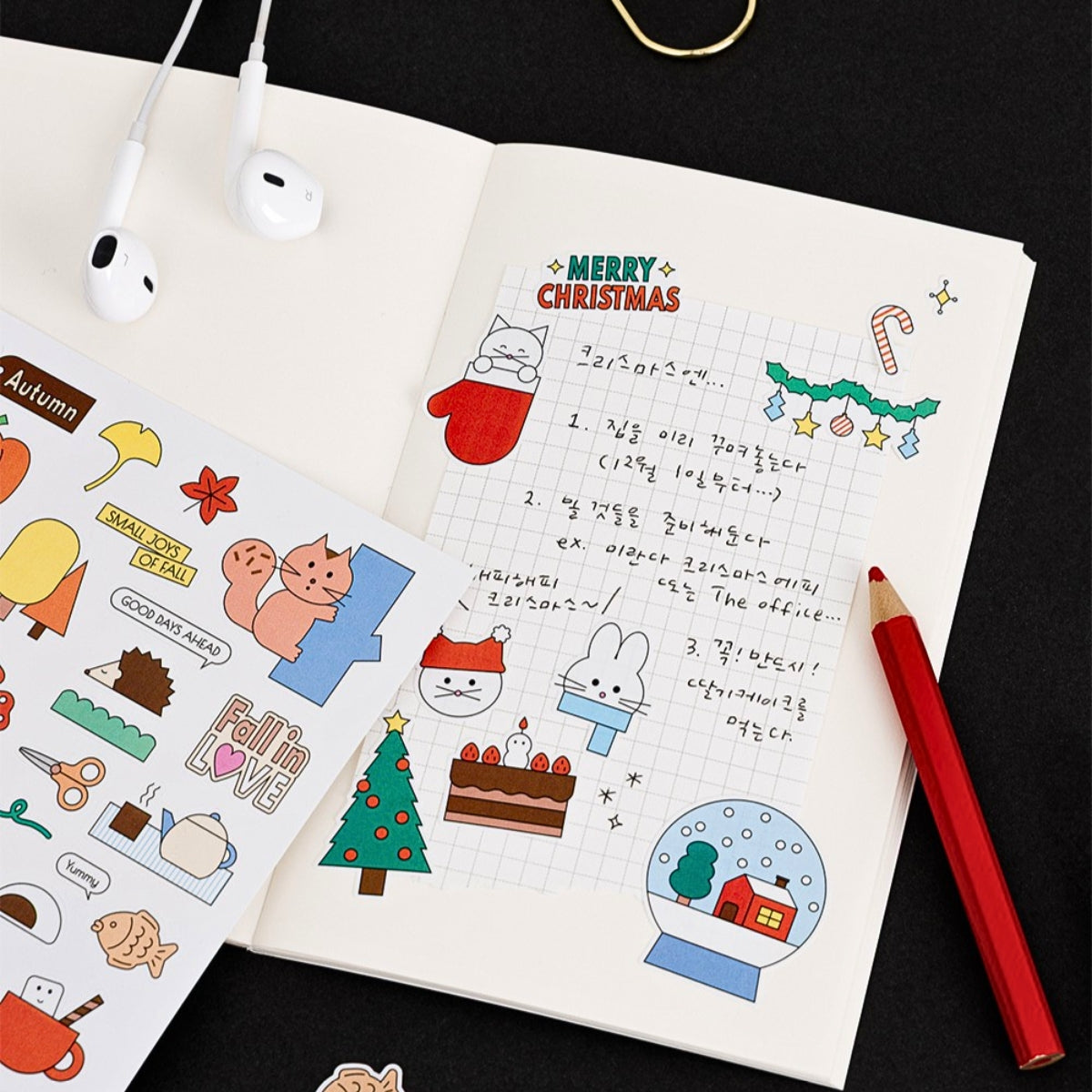 Livework Palette Removable Daily Sticker Pack