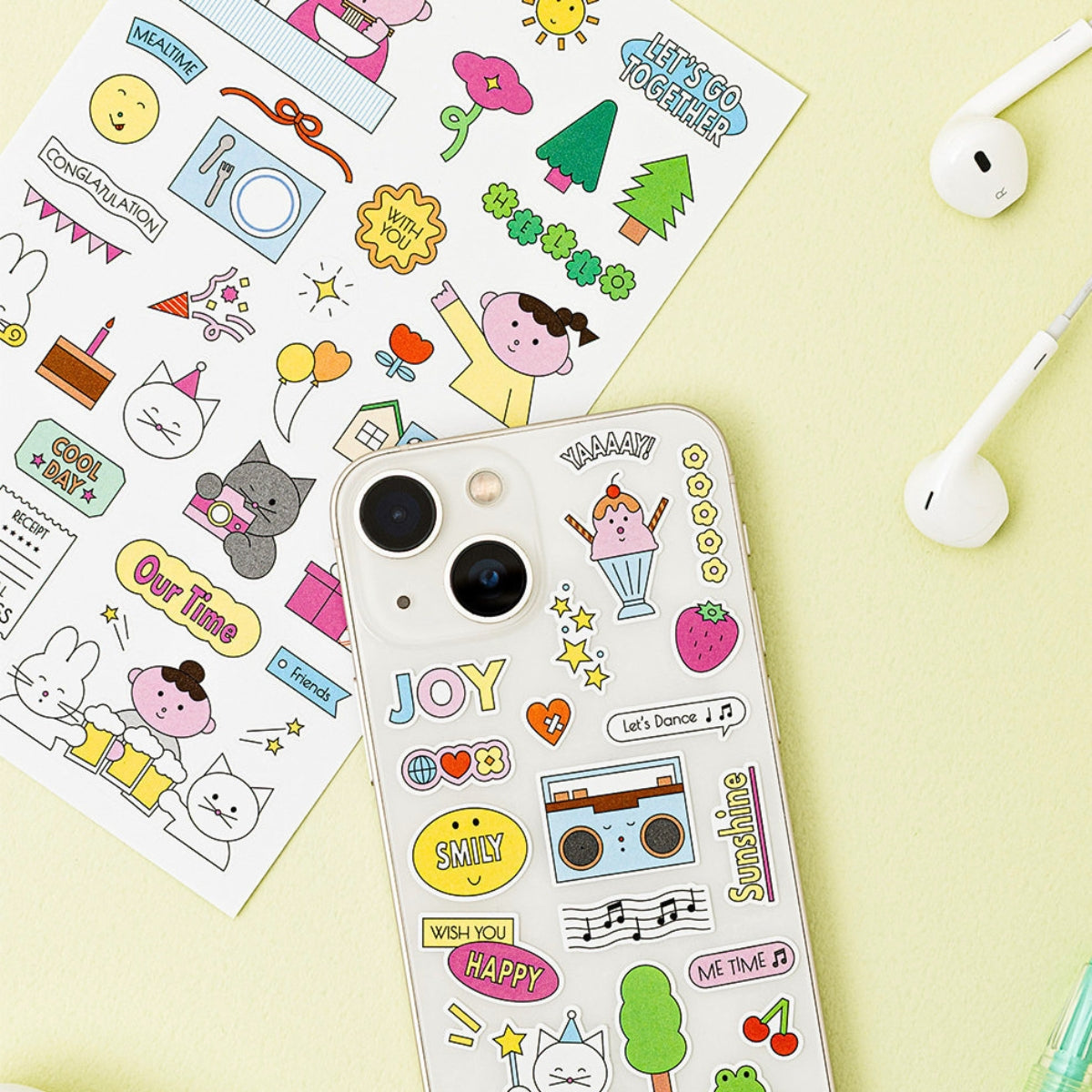 Livework Palette Removable Daily Sticker Pack