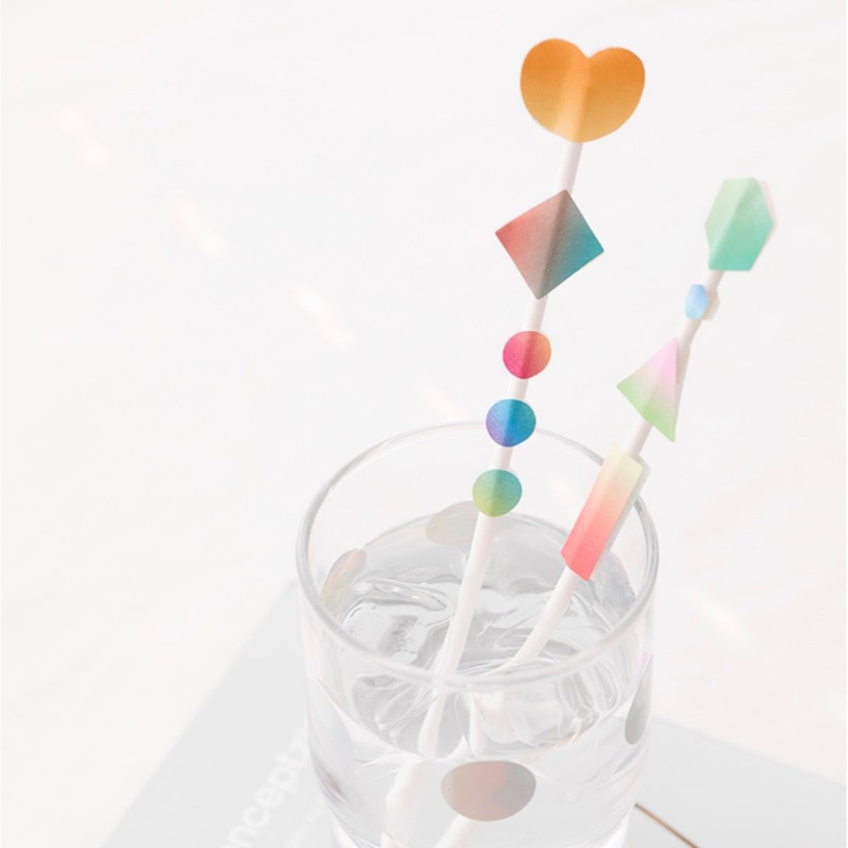 Livework Som Som Colourful Geometric Shapes Sticker Set