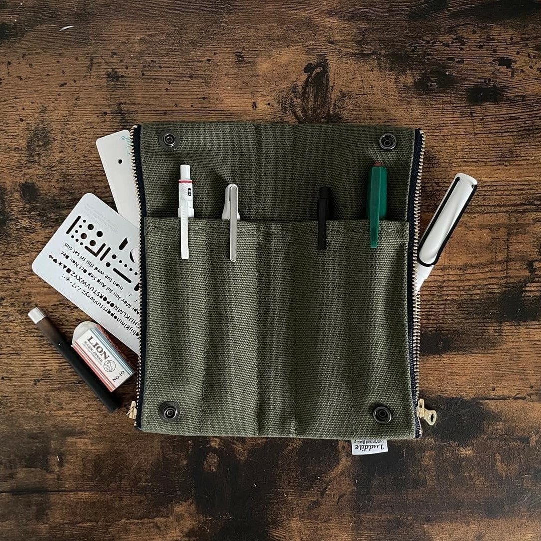 Luddite Kurashiki No. 8 Canvas Bendy Pen Case
