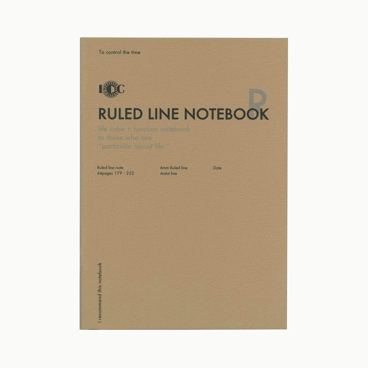 Luddite Function Notebook B5