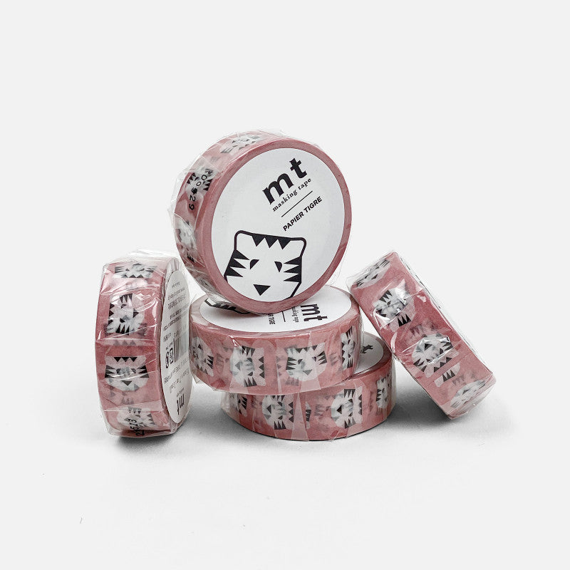 Papier Tigre x MT Masking Tape - Tigre Rose