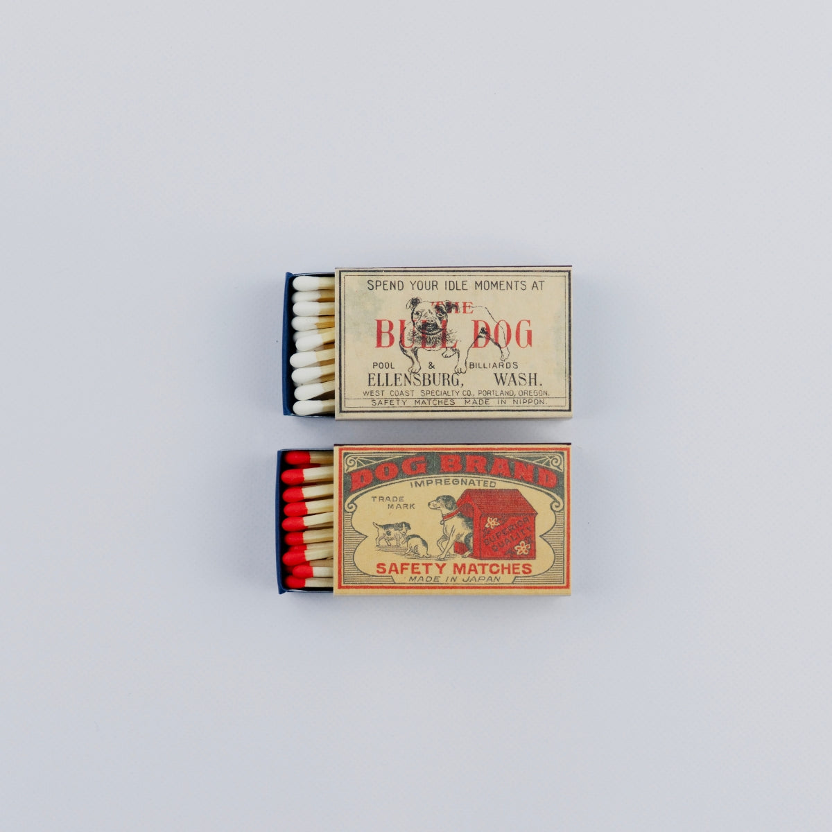 MDF Assorted Retro Matches - Family Pets - Trade Pack of 6 Units